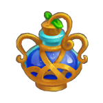 Großes blaues Elixier